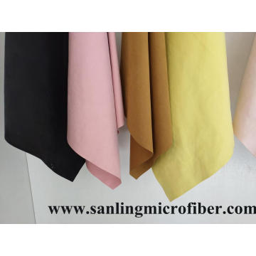 High Quality Waterborne Microfiber Suede Leather